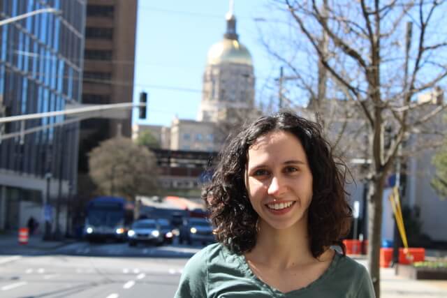 Anna Rader Groves, graduate student from Georgia State University, selected for the AIBS & SURA Public Policy Fellowship. Credit: Hannah Sturgeon